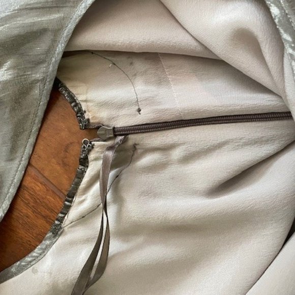 Burberry Runway Silk Metallic Mini Dress - Picture 9 of 9